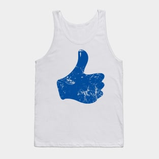 Thumbs-Up (Blue) Tank Top